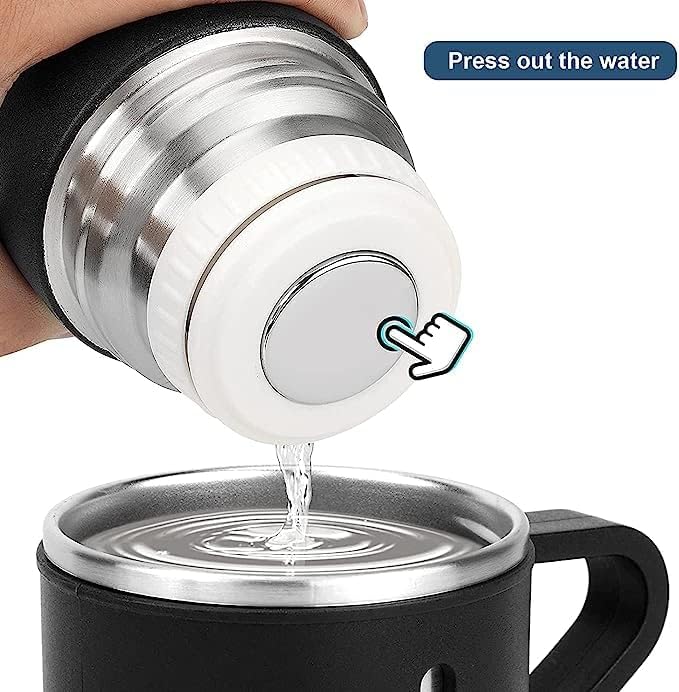 Folding electric kettle + vaccum Flask set combo