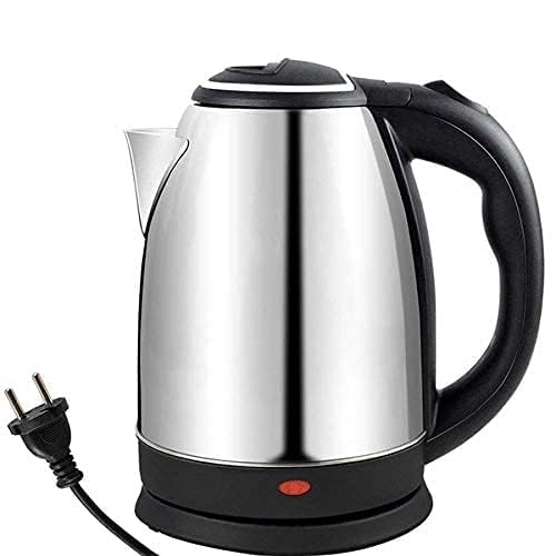 3 in 1 Combo Set Electric Kettle Stainless Steel 1.8 litres, Thermo Vaccum Flask Set with 2 Cups for boiling Water, Making Tea and Coffee, Instant Noodles