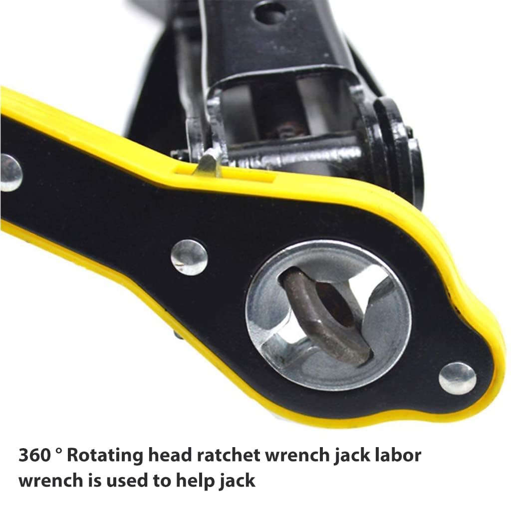 UNIVERSAL CAR JACK RETCHET WRENCH WITH ACCESSORIES