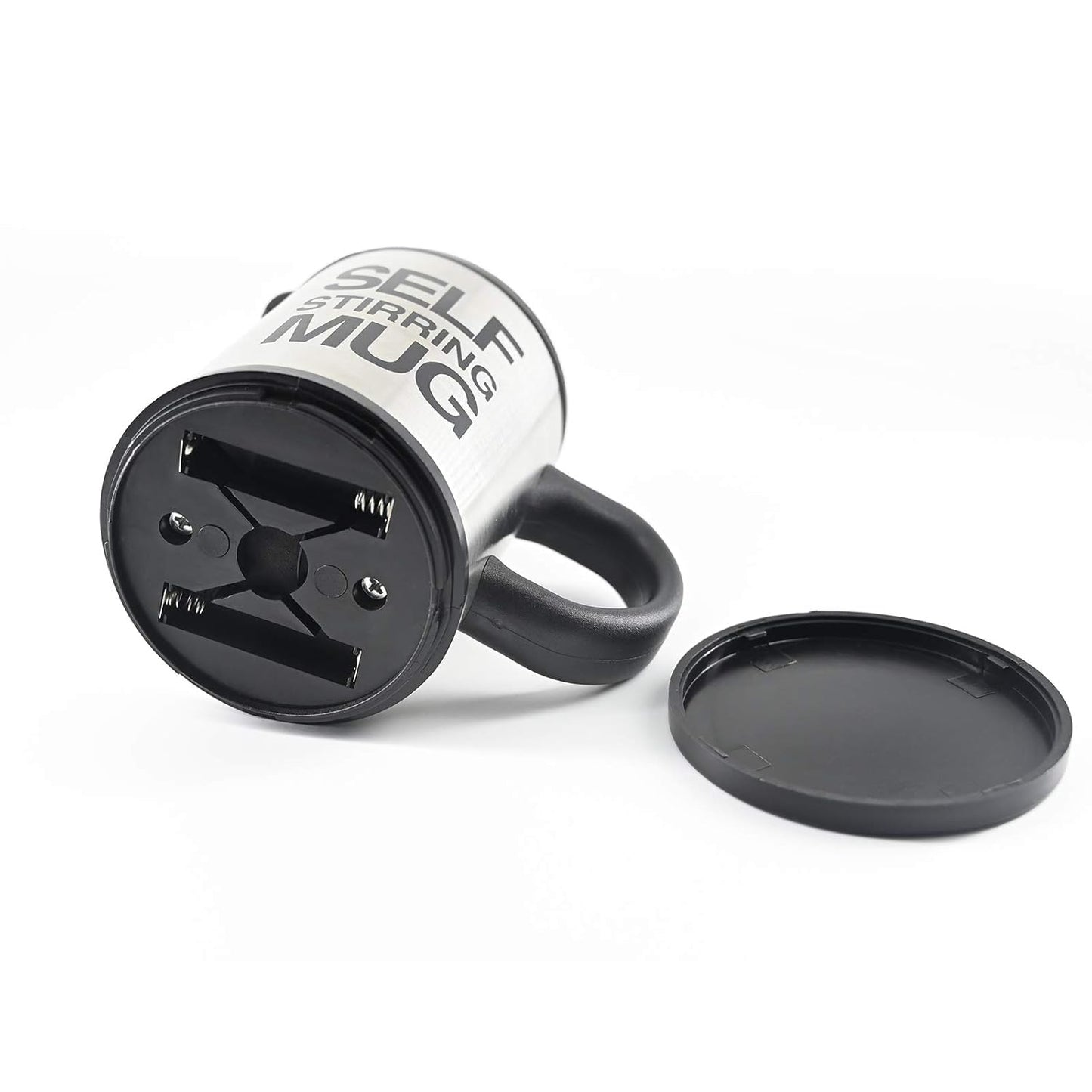 Self Stirring Coffee Mug Cup -Funny Electric Stainless Steel Automatic Self Mixing&Spinning Home Office Travel Mixer Cup Best Cute Christmas Birthday Gift Idea for Men Women Kids