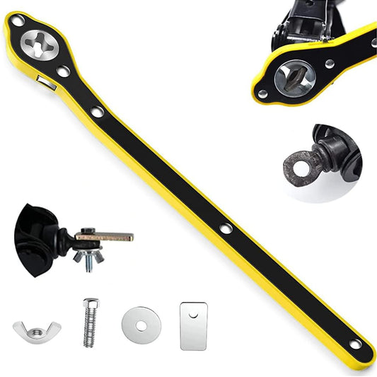 UNIVERSAL CAR JACK RETCHET WRENCH WITH ACCESSORIES