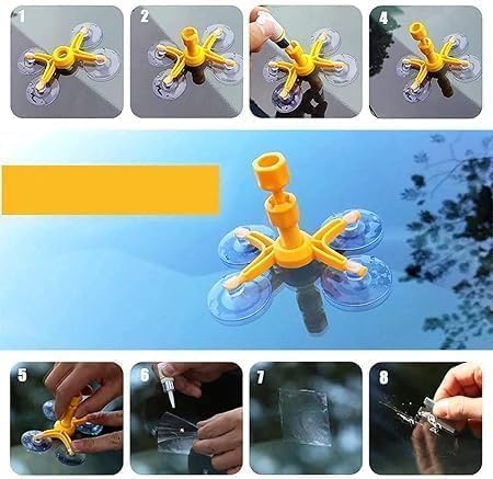WINDSCREEN GLASS CRACK REPAIRING KIT