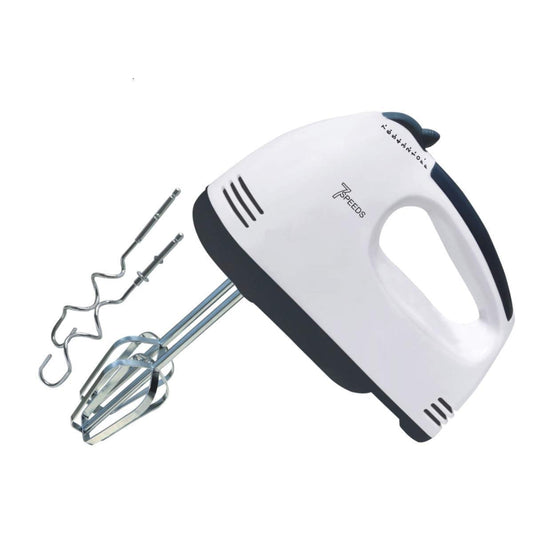 Easy Mix Electric Hand Mixer | 7 Speed Variable Control Handheld Mixer | Powerful 260 Watt Motor with High-Speed Beaters for Baking, Whipping & Mixing