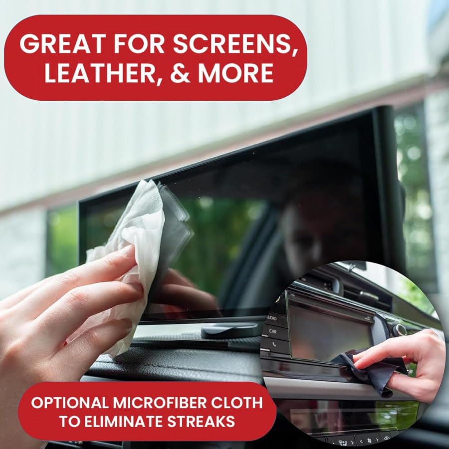 CAR GLASS ANTI FOG WIPES (40 PC)