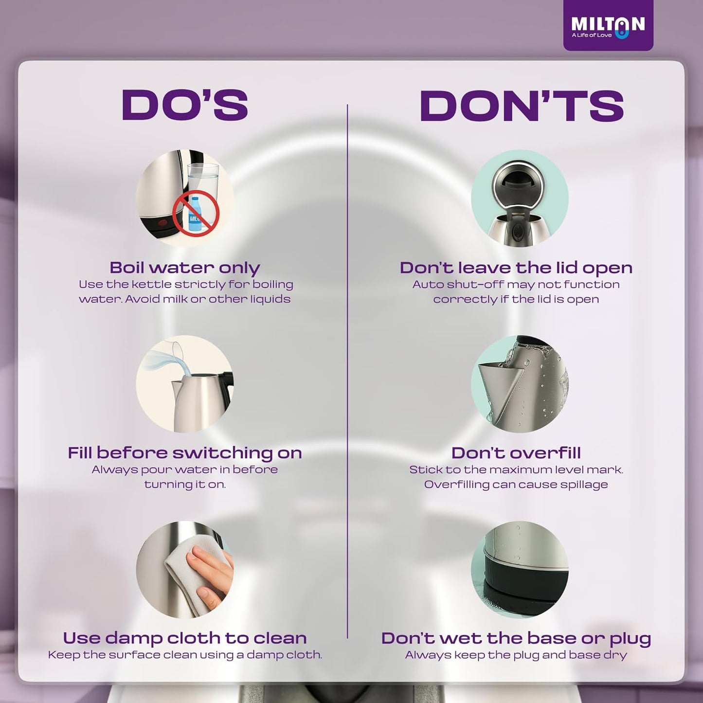 1.5L PKOSS Stainless Steel Electric Kettle | 1350 Watts| Elegant Design | Cool-touch Handle and Lid | Automatic Cut-Off and Single-Touch Lid Locking | Black | 1Y Warranty | ISI Certified