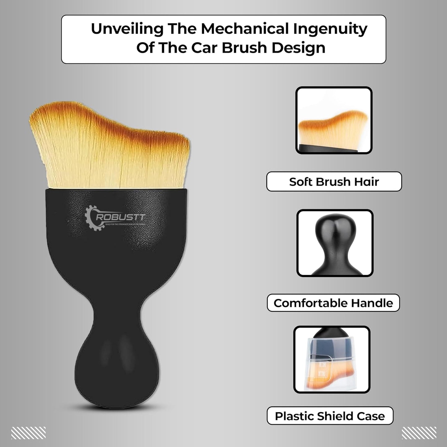 CAR INTERIOR CLEANING DUST BRUSH