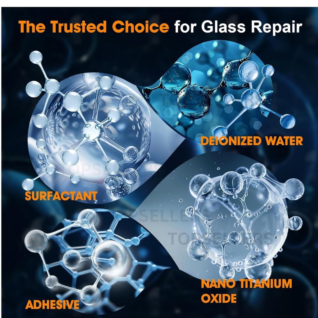 WINDSCREEN GLASS CRACK REPAIRING KIT