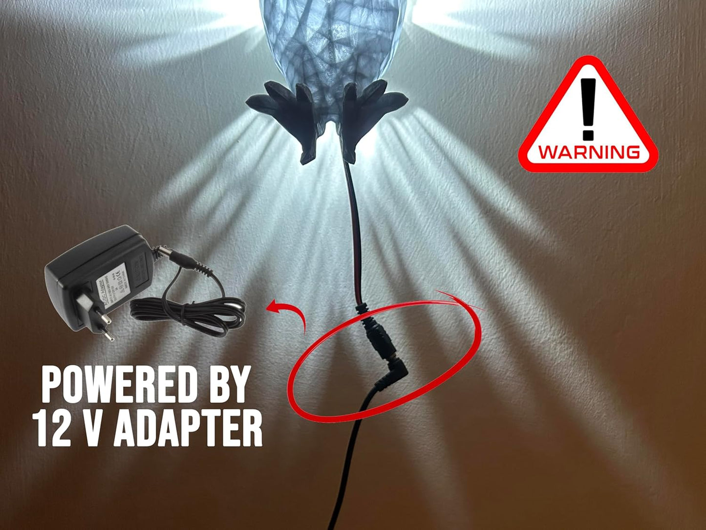 Bald Eagle Wall Light Night Lamp Home Decor