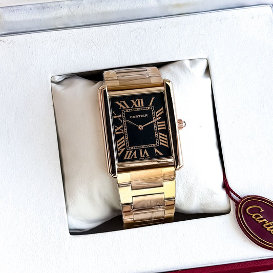 ROSEGOLD WITH BLACK DAIL