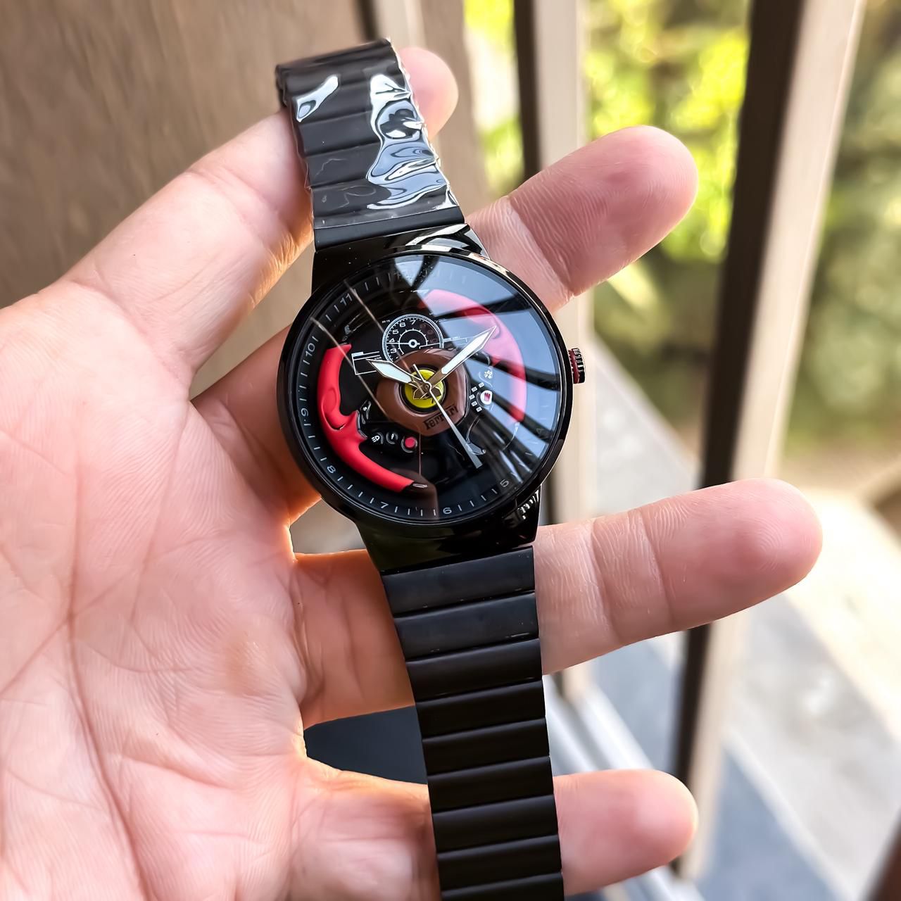 BLACK & RED HOT FERRARI