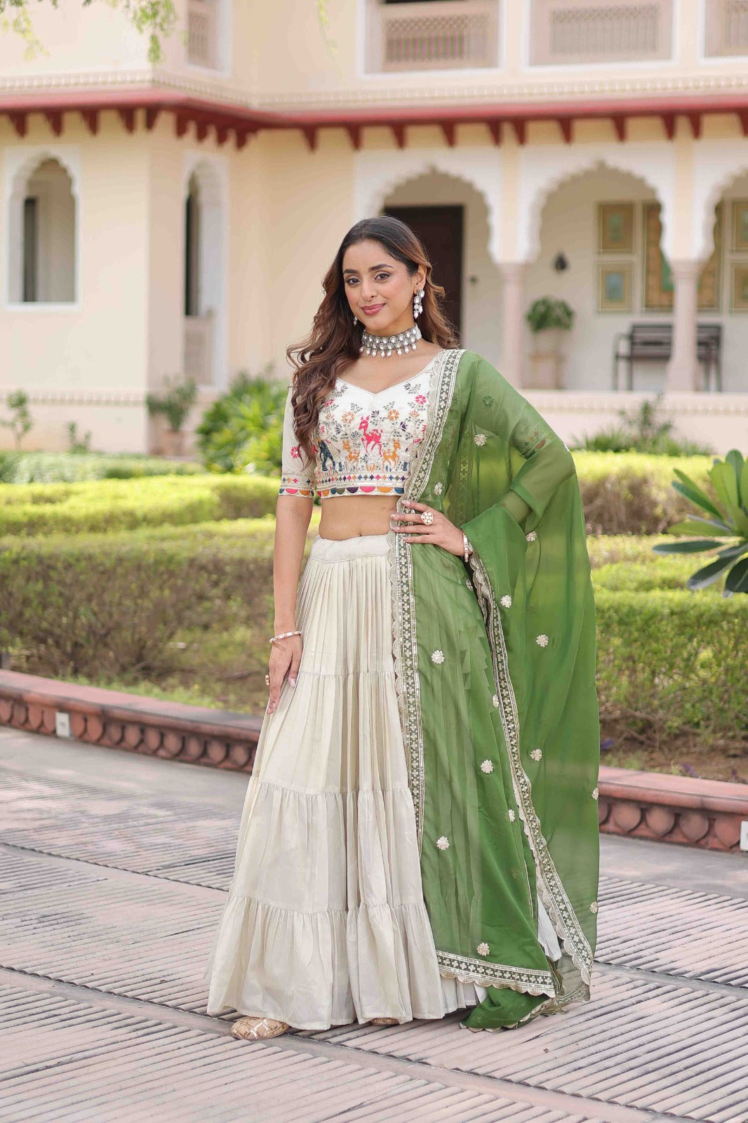 Lehenga :- (Full-Stitched)