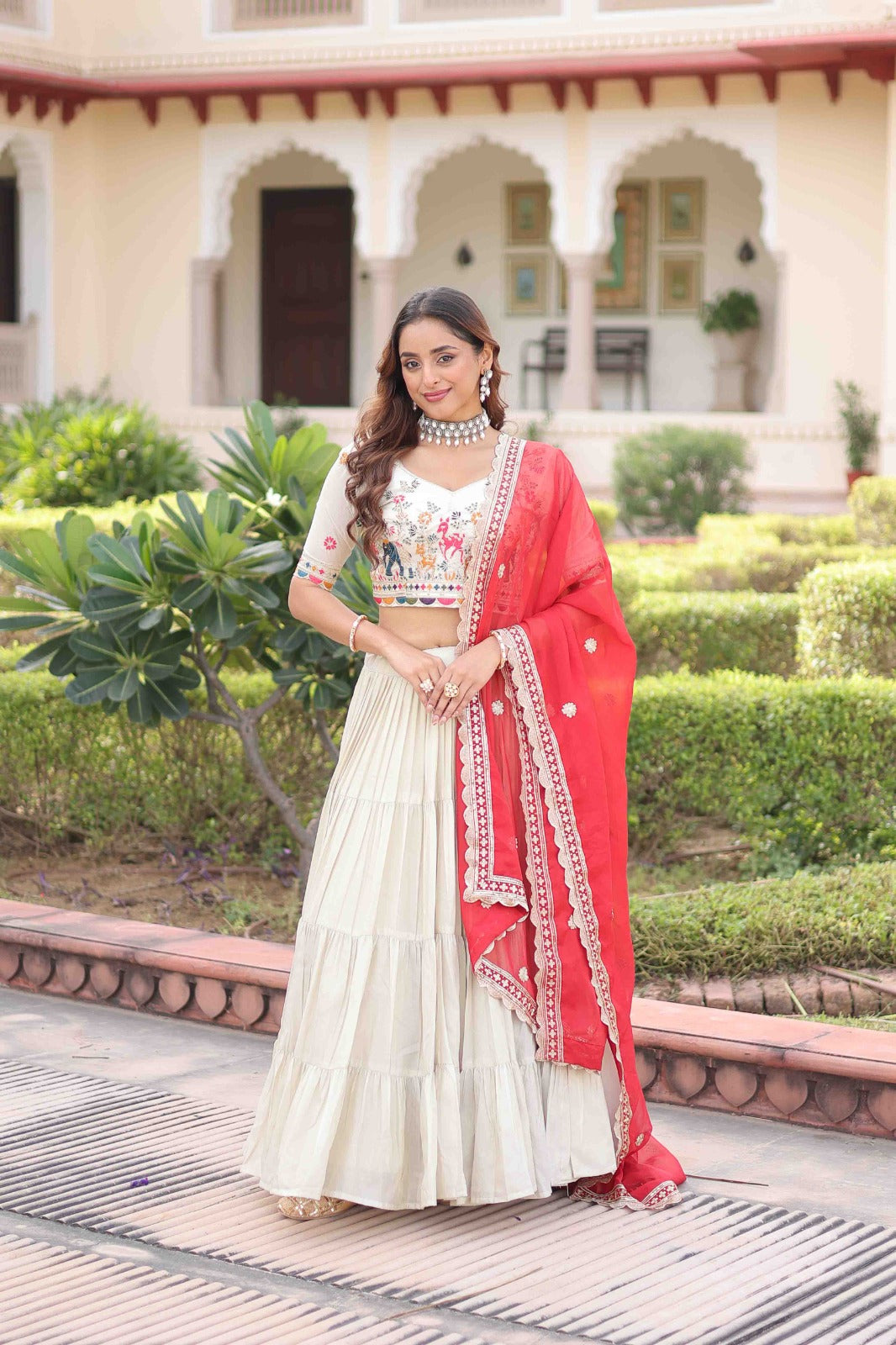 Lehenga :- (Full-Stitched)